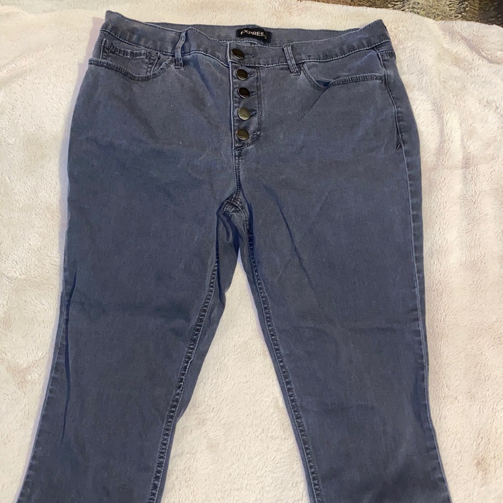 Express size 10R mid rise jeans